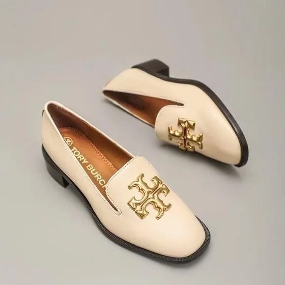 Tory Burch Shoes - Tory Burch Eleanor loafer in cream, US 8 M